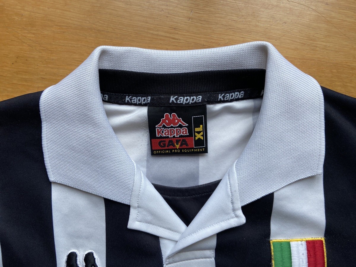 JUVENTUS 1998 1999 HOME SHIRT JERSEY KAPPA sz XL MEN #10 DEL PIERO