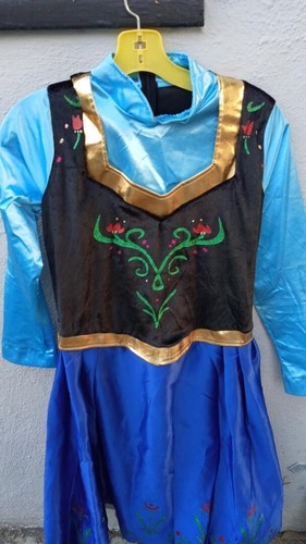Disney Frozen Anna Traveling Deluxe Adult Costume Gently Used Size L/XL? - Picture 7 of 7