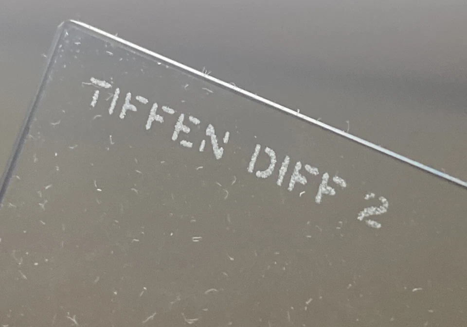 Tiffen 2x2" Clear Diffuser Diffusion 2 Filter RARE photography Camera Effects - Image 2 of 3