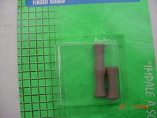 Muzzy  Glove  Free  Rubber  Finger  Guards 1/pk  #1089  Tan