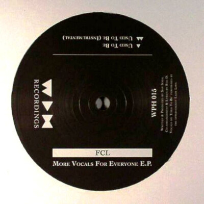 FCL - More Vocals For Everyone E.P. (12'', EP) (Very Good Plus (VG+)) - 223666935