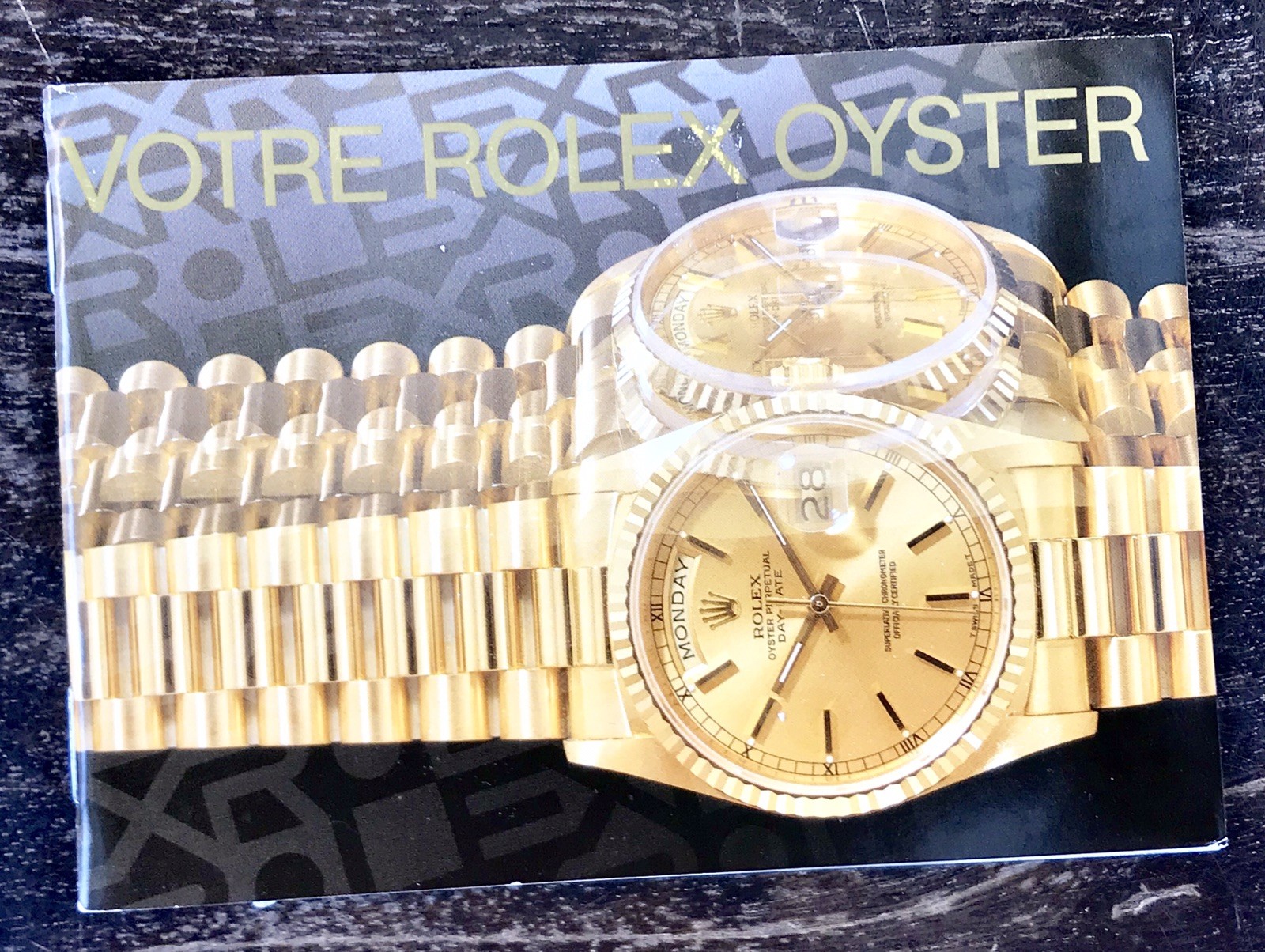 1995 Rolex Oyster Booklet French Daytona Submariner GMT Explorer Manual Guide
