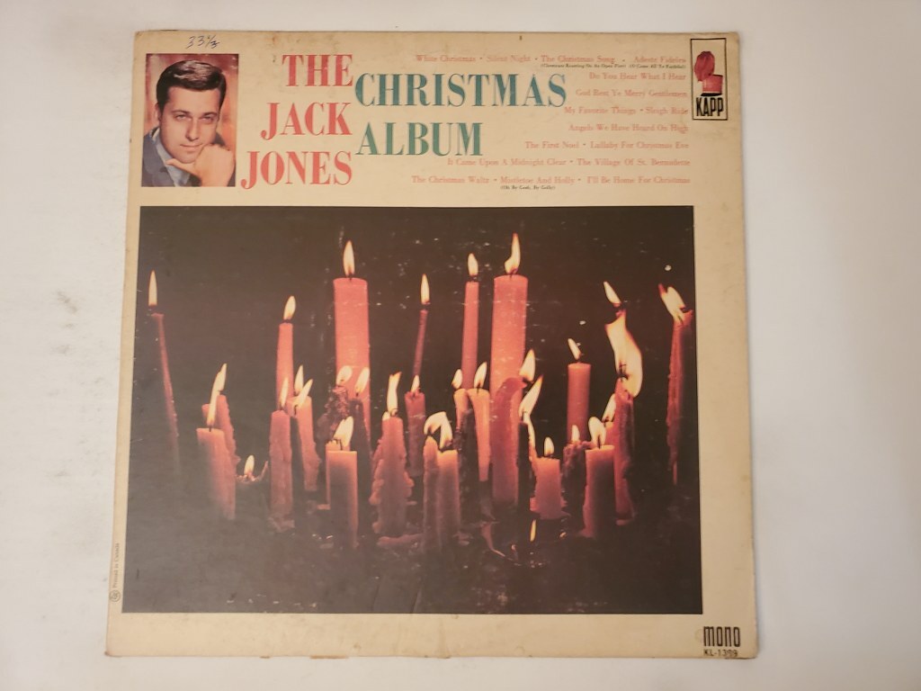 Jack Jones The Jack Jones Christmas Album (Vinyl Record LP)