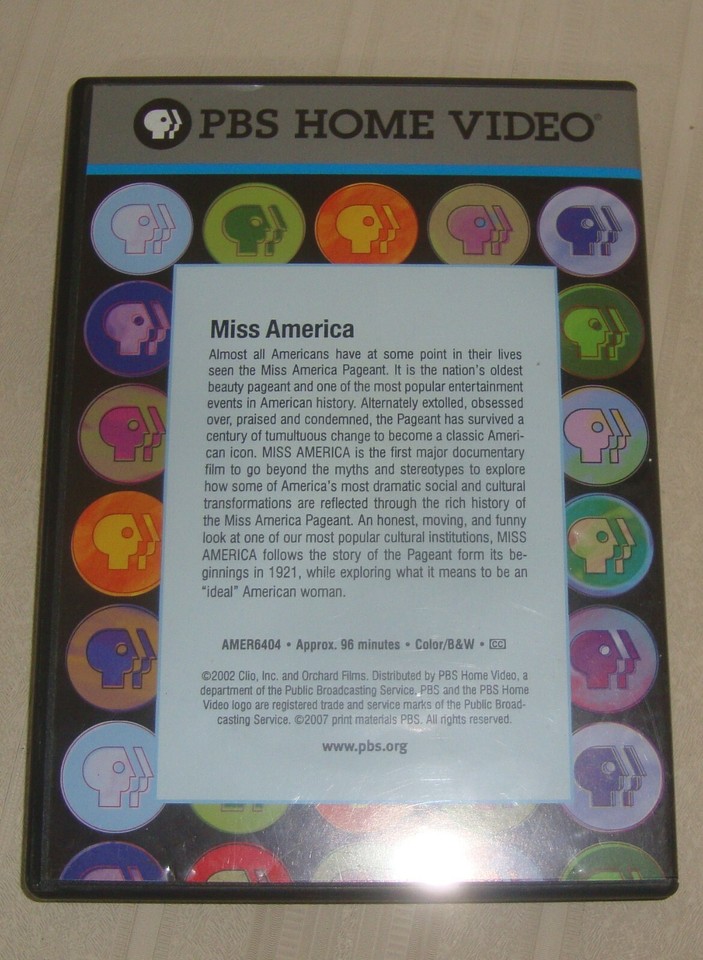 American Experience Miss America Documentary Film By PBS Home Video DVD