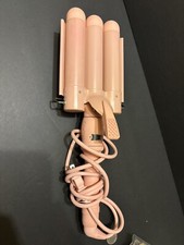 Fairy Brave 3 Barrel Curling Iron Wand Pink Dual Voltage Hair Waver fairybrave