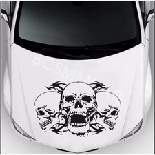 Terror Skull Sticker Car Body Hood Decal Decoration Diy Self-adhesive Waterproof Terror Skull Sticker Car Body Hood Decal Decoration Diy Self-adhesive Waterproof