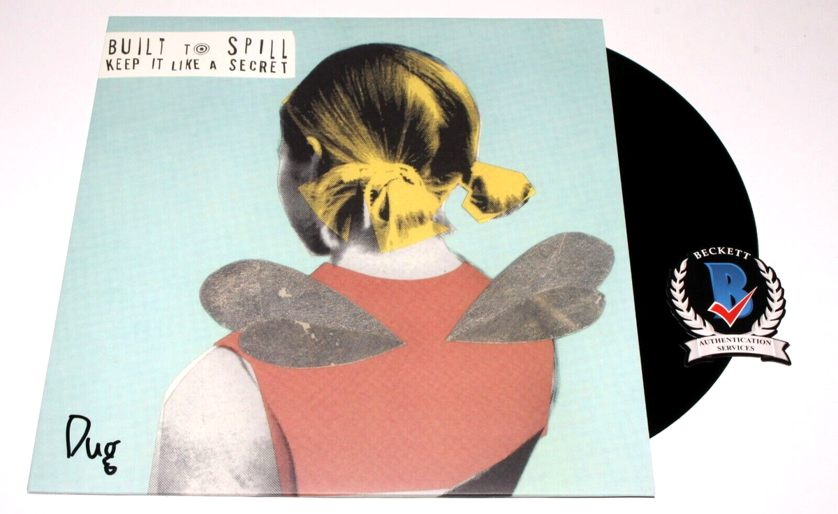 DOUG MARTSCH SIGNED BUILT TO SPILL KEEP IT LIKE A SECRET VINYL