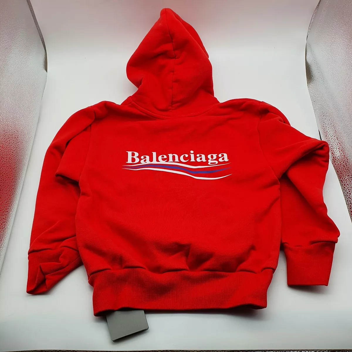 Kids  Balenciaga Hoodie in Dark Blue  Balenciaga US