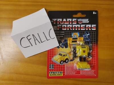 Transformers Bumblebee Reissue With Cartoon Face MOSC 