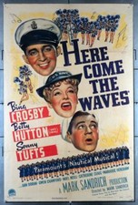 HERE COME THE WAVES (1944) 29795 Movie Poster (27x41) Bing Crosby  Betty Hutton 
