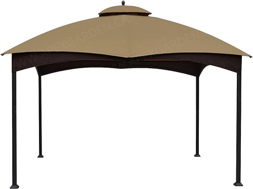UV-Resistant Replacement Canopy for Lowe’s Allen Roth 10x12 Gazebo - Beige - Picture 8 of 10