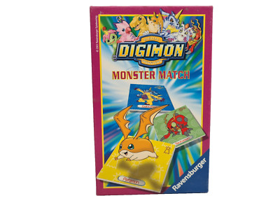     Monsterduell Digimon Digital Monsters Ravensburger Kartenspiel 2000 RAR