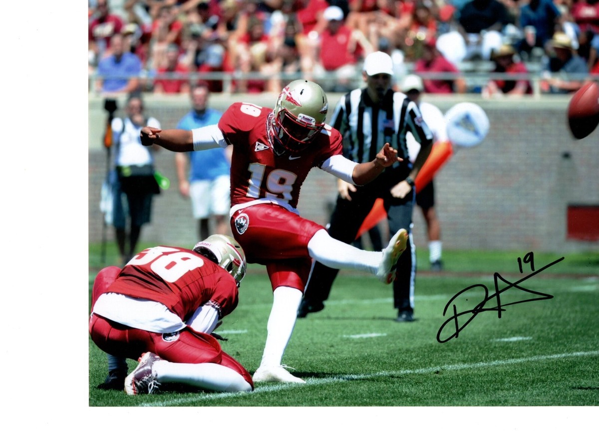 ROBERTO AGUAYO FLORIDA STATE SEMINOLES SIGNED 8X10 PHOTO W/COA #1