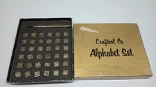 Craftool 8134 1/4" Alphabet and Numbers Leather Stamp Set
