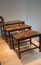 Vintage Teak Nesting Tables -