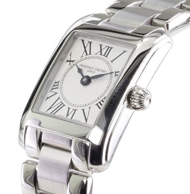 Frederique Constant Damen Uhr  Classic Carree 21,5 mm Ø   FC-200MC16B Neu OVP