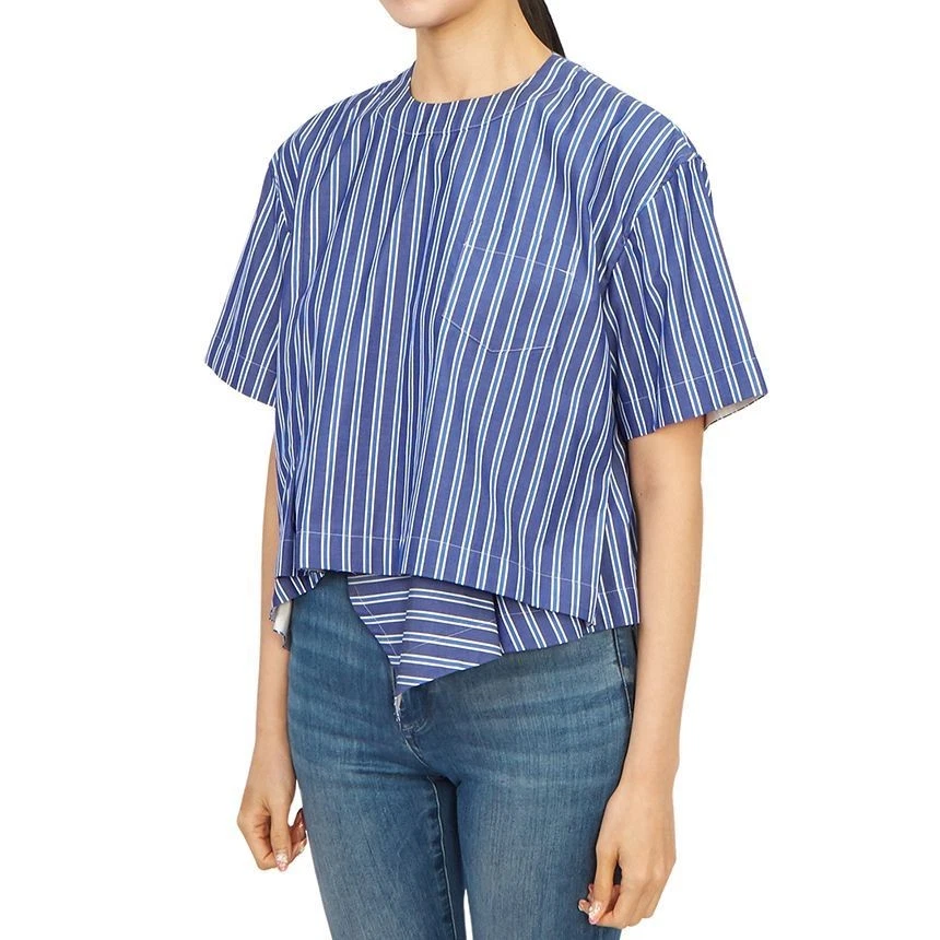 T shirt donna manica corta Sacai 96307493