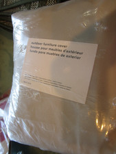 West elm Portside Outdoor loveseat love seat   Protective Cover 65" New w tag