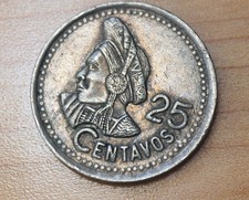 1996 Guatemala 25 Centavos