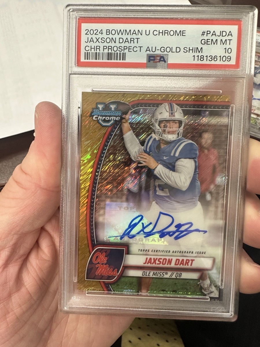クロム様　オーダーページ　6/2 2024 Bowman University Chrome - Chrome Prospect Autographs Jaxson