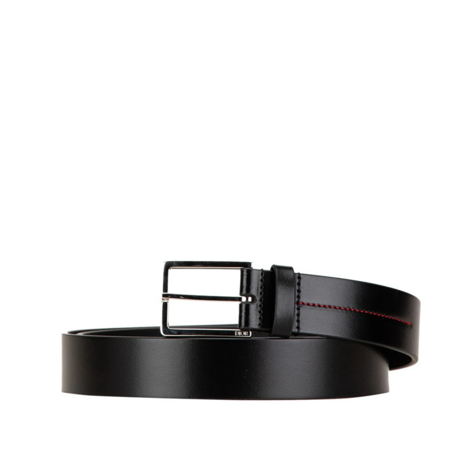 Ceinture Christian Dior Dior Taille : 100 Cuir Noir Homme GZl180we