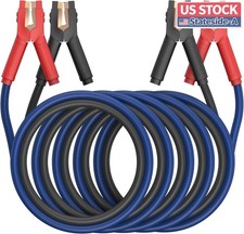 US Stock EXTRESPO 0 Gauge 25 ft Jumper Cables 1000Amp Booster 12V 24V Car