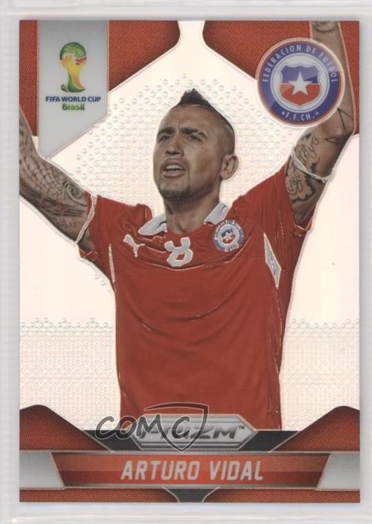 2014 Panini Prizm World Cup Silver Prizm Arturo Vidal #43 8az