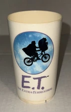 Vintage 1982 Deka Plastics 11oz E.T. The Extra-terrestrial Plastic Cup Rare 