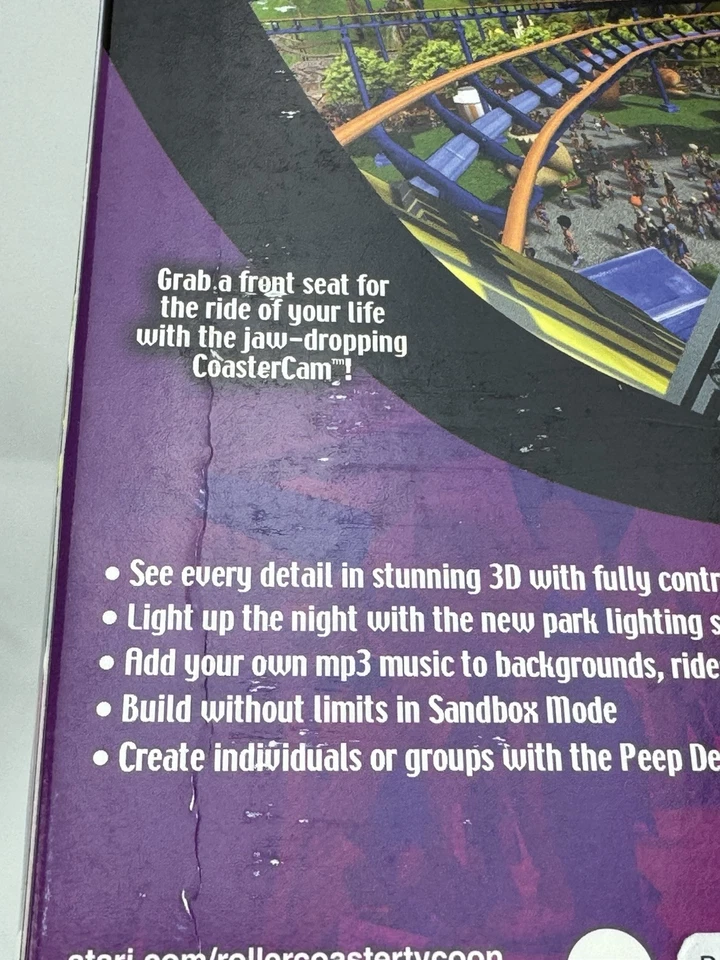 Roller Coaster Tycoon 3 PC Game for Mac by Aspyr 2005 - Image 4 of 4