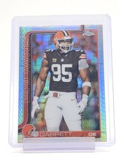 MYLES GARRETT 2025 TOPPS CHROME PRISM REFRACTOR #70 BROWNS Q4362