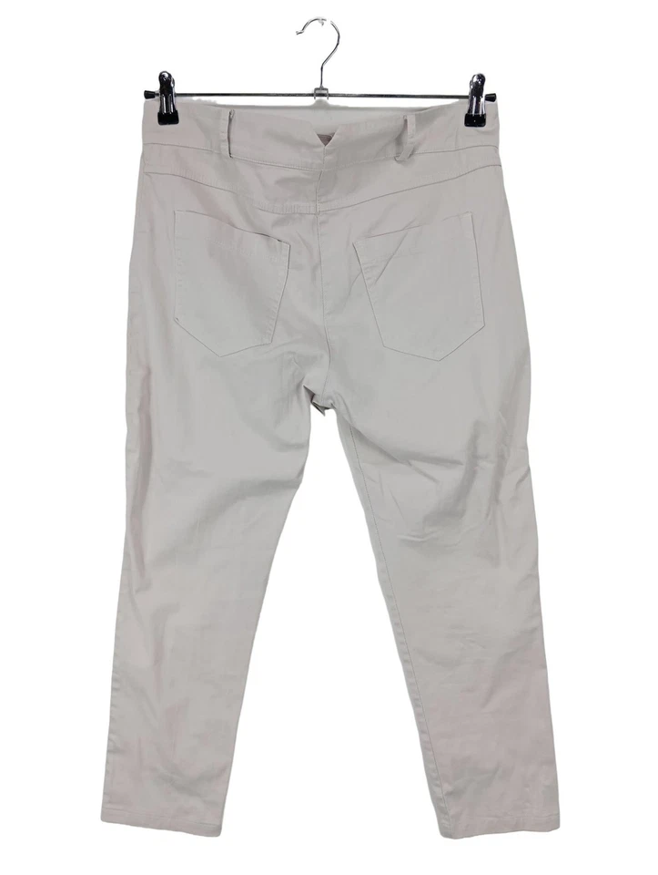 MISS MISS Pantalon en jersey Dames Pantalon T EU 40 blanc cassé - Photo 2/4