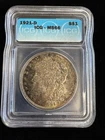 1921 D Morgan Silver Dollar ICG MS66 HIGH GRADE TONER NO RESERVE