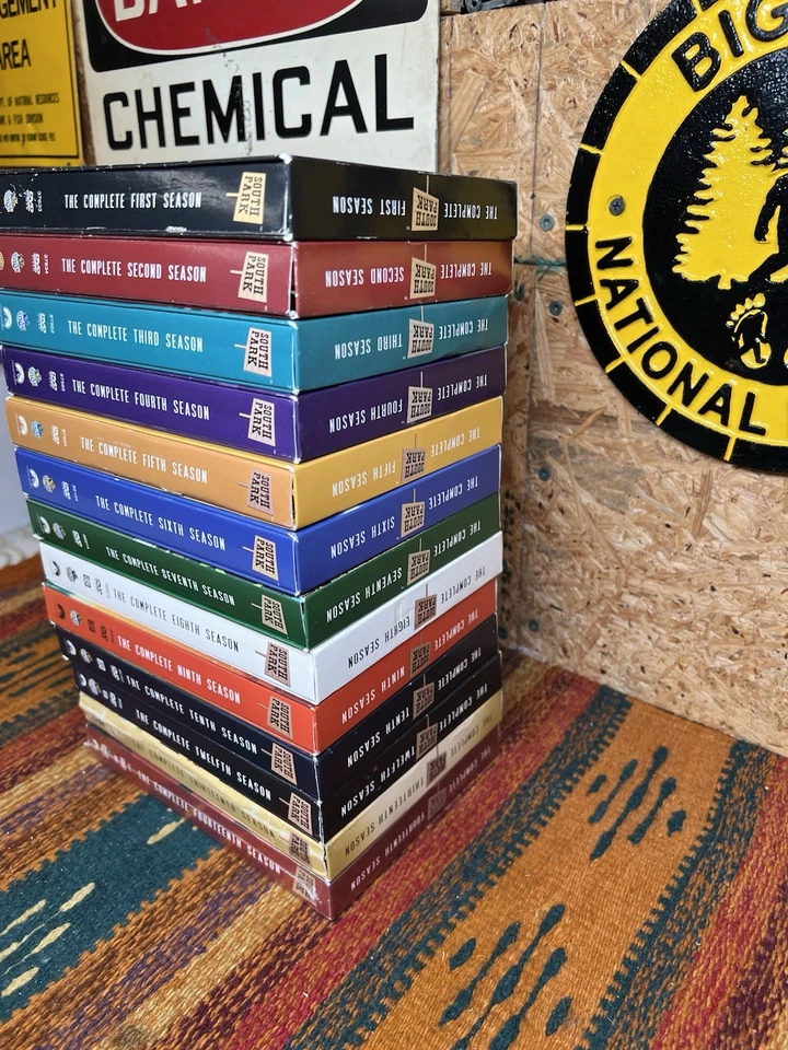 South Park Seasons 1-14 (missing 11) DVD Box Sets w/ Slip Covers 13 Sets - Image 3 of 4