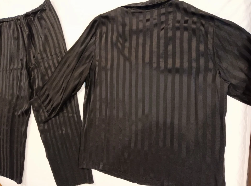 Intimo luxe - Conjunto Camisa y Pantalón Seda Hombre XL Foto 2 de 4