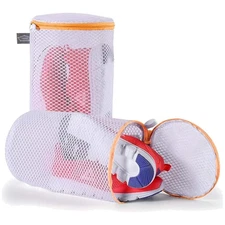Shoes Wash Bags,Sneaker Mesh Washing Bag,Shoe Cleaning Laundry Bag for Gym Shoes