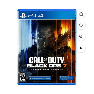 Activision Call of Duty: Black Ops 7 (Sony PlayStation 4) Cross-Gen Bundle M