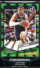 E.J. Liddell 2023-24 Panini Donruss Green laser Holo New Orleans Pelicans #190