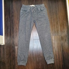 Levis Boys Knit Joggers Sz L 12-13 Yrs Dark Grey Lounge Leisure Casual Sports
