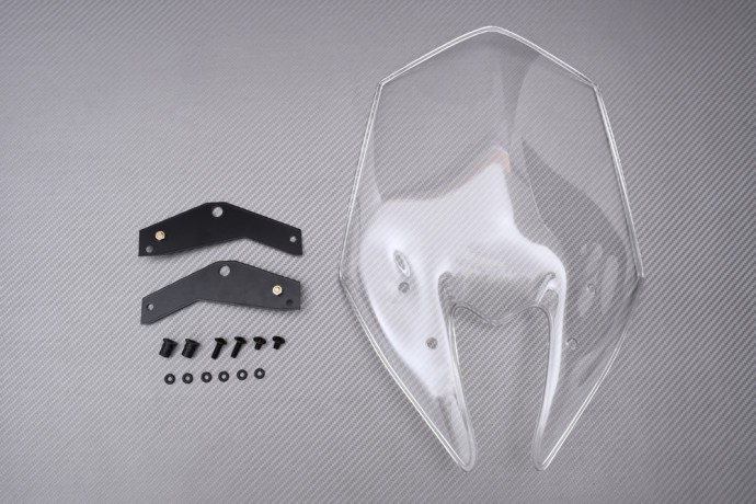 Saut de vent touring Z900 2025-2026 transparent idéal pour vos voyages et roadtrips