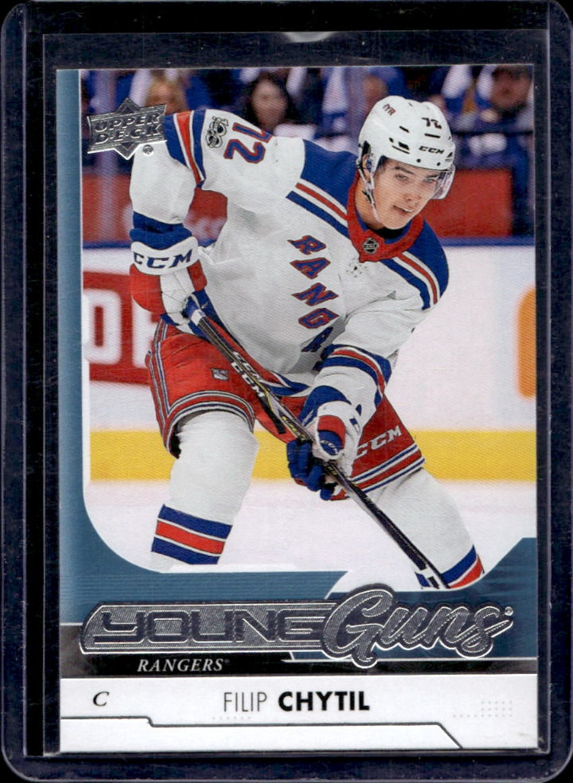 2017-18 Upper Deck Filip Chytil Rookie RC Young Guns #227 Rangers