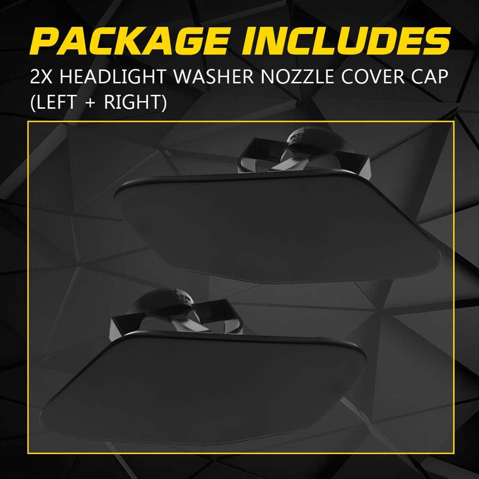 Tapa de cubierta de boquilla de lavado de faros 2-10X para BMW X3 F25 2010 2011 2012-2017 Foto 3 de 4