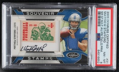 2009 Certified Signatures 2/10 Matthew Stafford #31 Rookie Auto RC 1q7