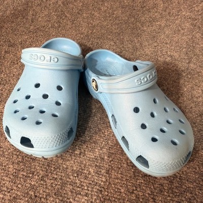 CROCS Kids Light Blue Sandals Size C12