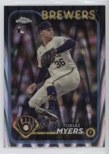 2024 Topps Chrome Update RayWave Refractor Tobias Myers #USC25 16wc