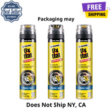 3 Pack Fix-a-flat Emergency Flat Tire Repair Inflator Sealant 24 Oz Xl Trucks 3 Pack Fix-a-flat Emergency Flat Tire Repair Inflator Sealant 24 Oz Xl Trucks