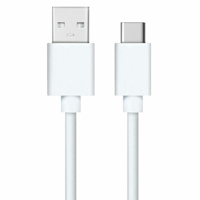 3FT 1M White USB Type C Charging USB Cable Cord For Samsung Xiaomi Google
