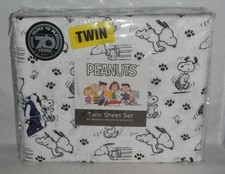 Peanuts Snoopy Twin Sheet Set Bedding by Berkshire Blanket Home Co