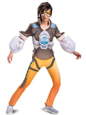 Overwatch Tracer Deluxe Women's Costume