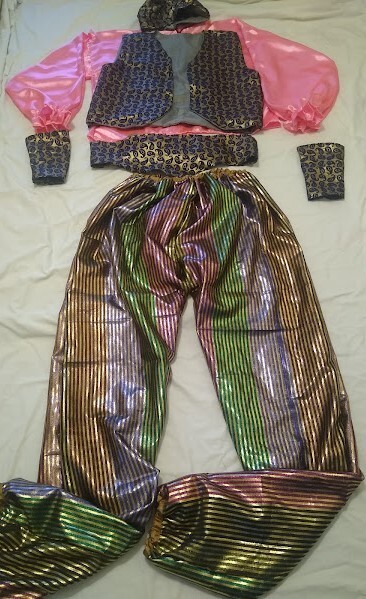 Trajes de 15 personajes Aladdin Jasmine & Friends Adivino Guardias vendedores