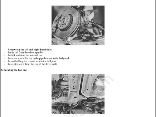 Volvo XC 70 (2006-20111) manuale officina - repair manual - Foto 3 di 4